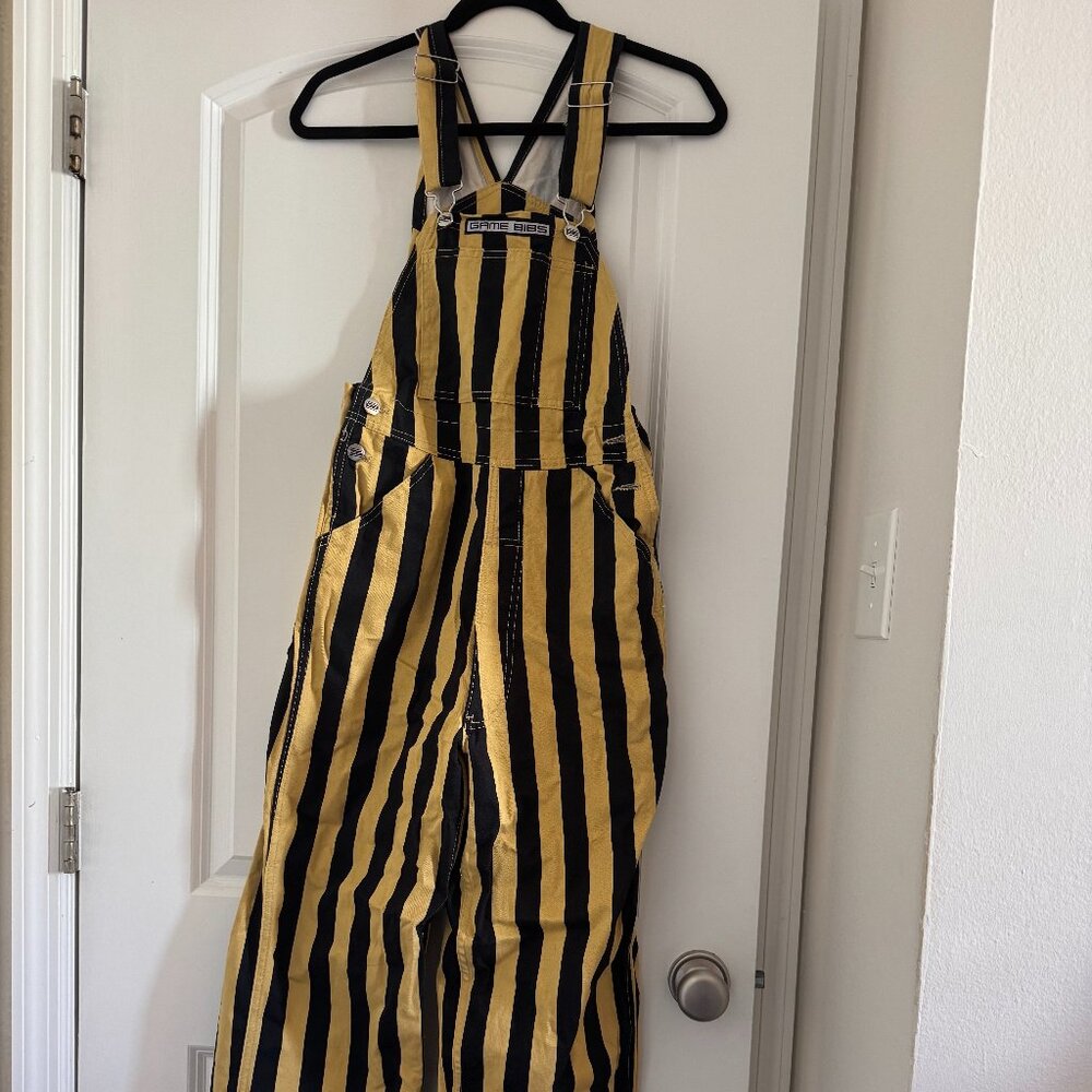Black and Tan Game Bibs Overalls
